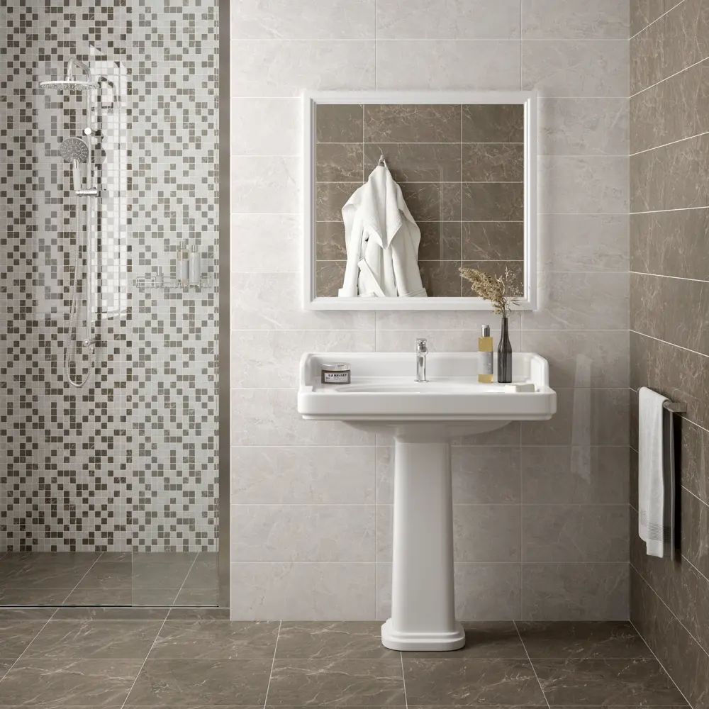 Мозаика настенная Kerama Marazzi Феррара-фоджа 20x50 см глянцевая цвет коричневый/серый 84407401 STLM-2151120 - Вид №4