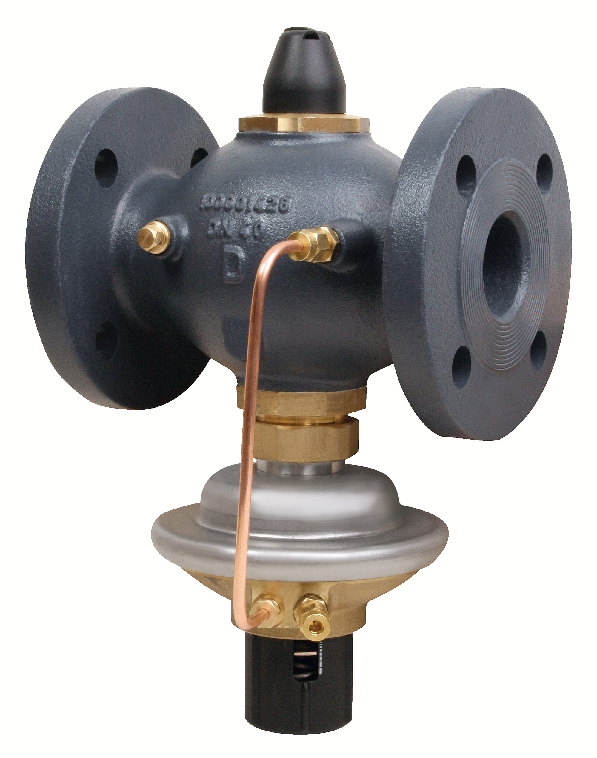 Danfoss Регулятор перепада давления AVPQ для монтажа на обратном трубопроводе РПД AVPQ PN25 15/10,3-2,0/0,2/рез/обр. 003H6921  - Вид №20