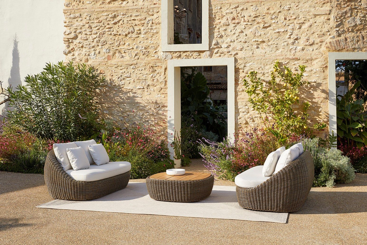 Садовый столик Shintotex® с тиковым верхом POINT Heritage ARCH-00032424 - Вид №4