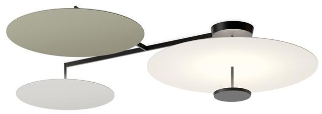 Vibia Металлический светодиодный потолочный светильник Flat 5922 - Вид №3