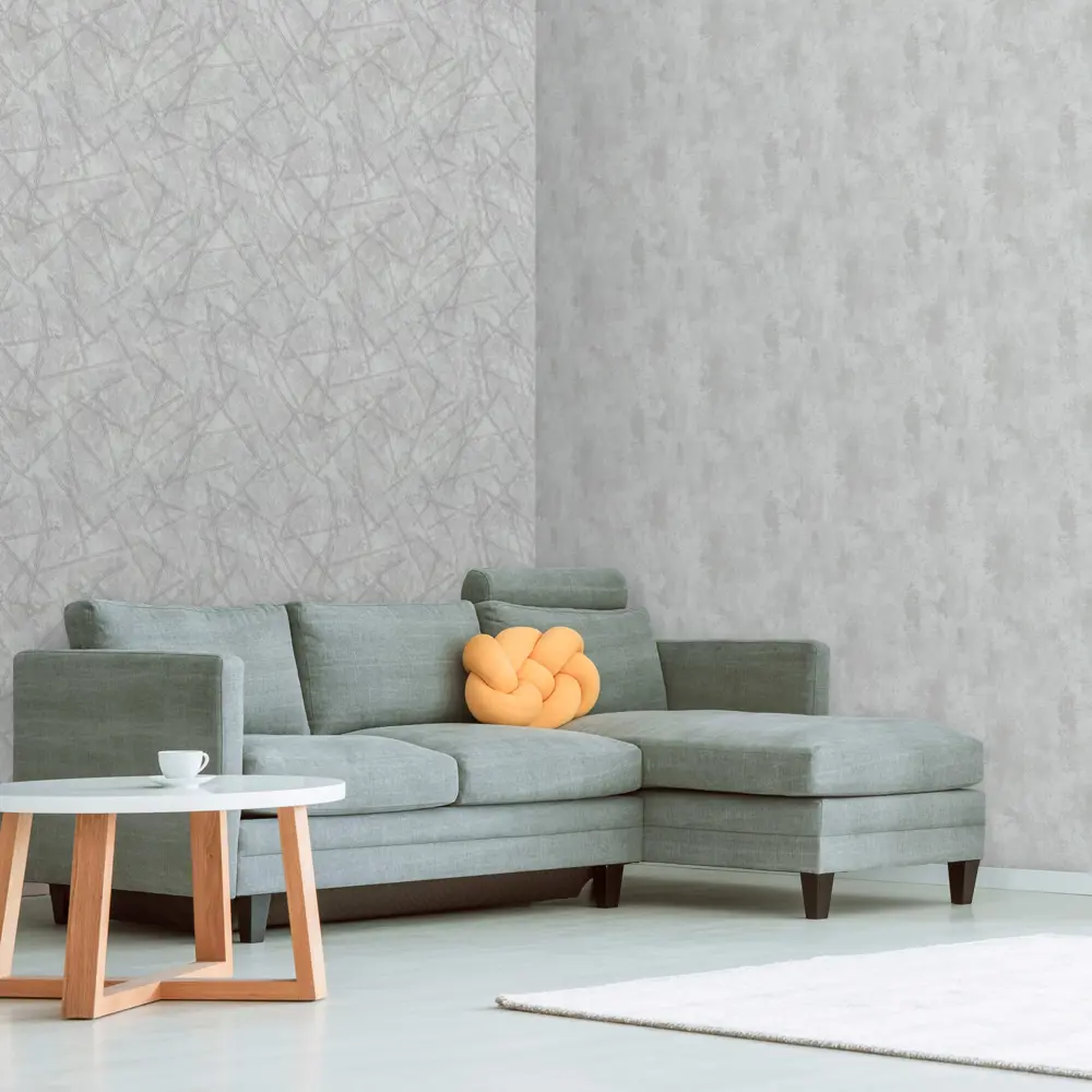 Обои флизелиновые Monte Solaro Beton темно-серые 1.06 м MS9190-23 88537865 STLM-2068662 - Вид №3
