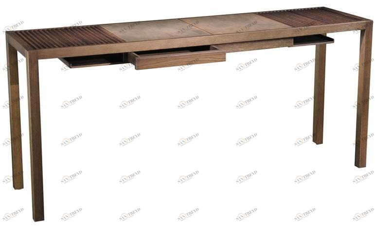 Garbarino Прямоугольная консоль из меламина Elementare 704 te 