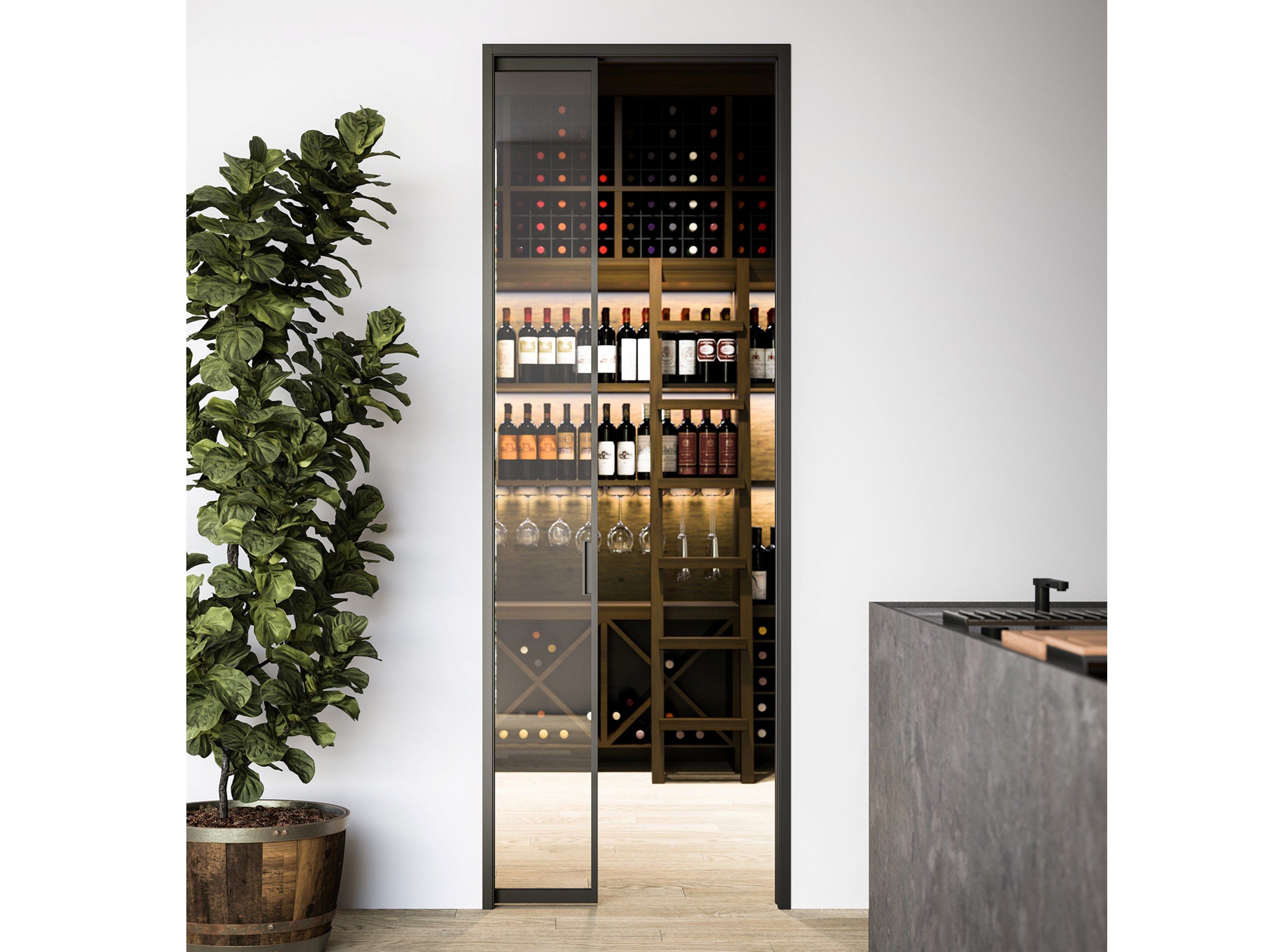 Раздвижные двери интерьер стены ADL мифический ARCH-00151892