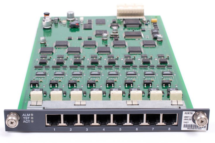 700466626 Mm711 anlg media module rhs Avaya Santreyd 