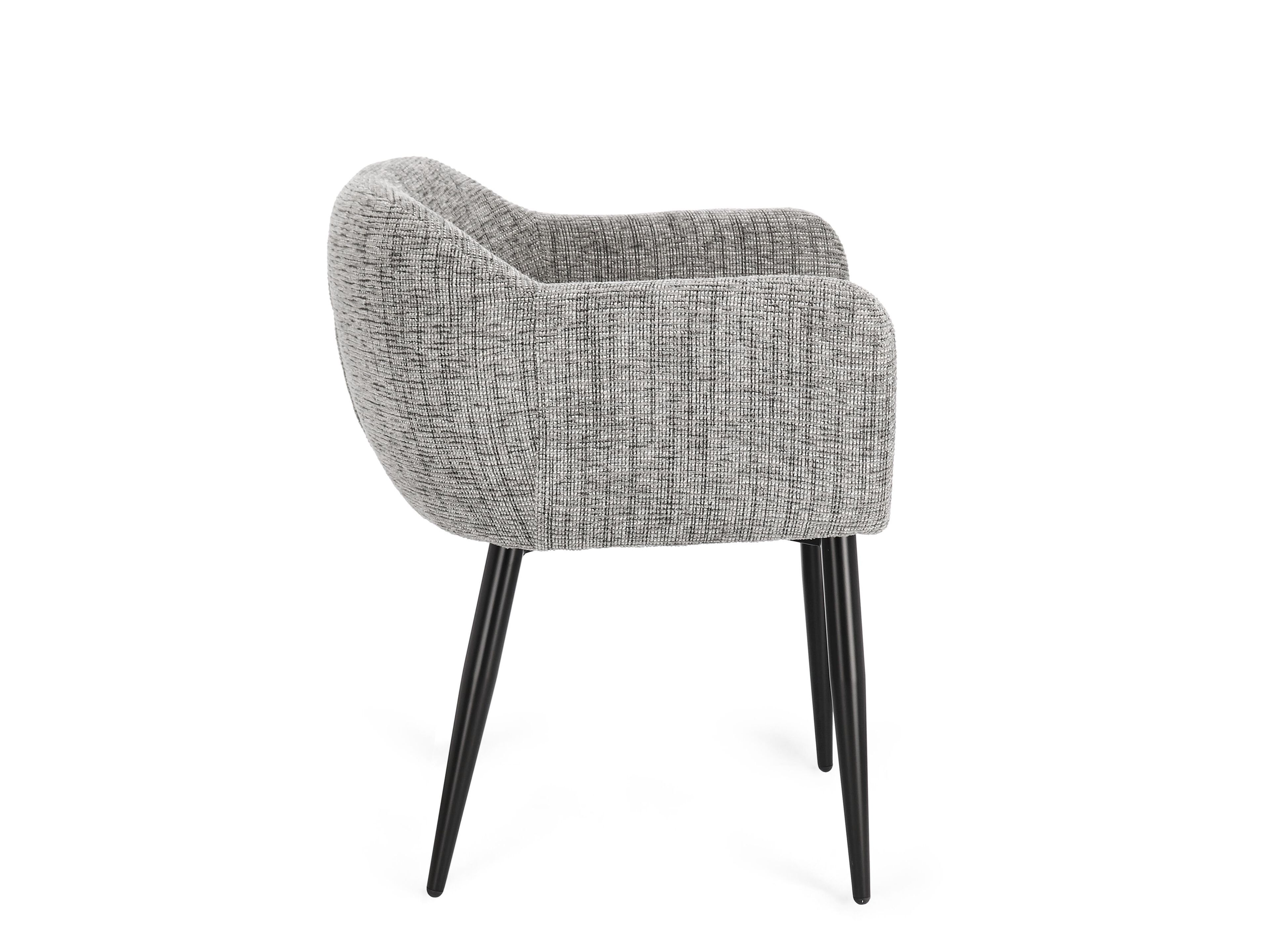 Мягкий тканевый стул с подлокотниками BIZZOTTO KATI ARCH-00104011 - Вид №8