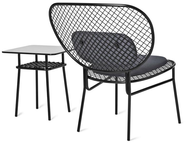 Nola Industrier Кресло из стали с порошковым покрытием Wimbledon sun-id-1418633 - Вид №1