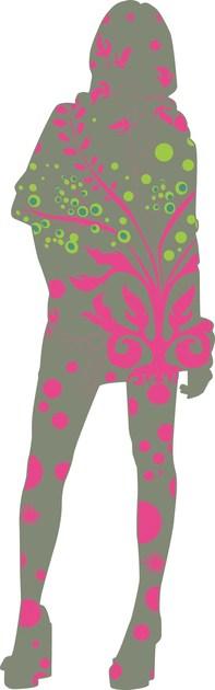 CONCEPTUWALL Декор из клейкой ткани Silhouettes sun-id-1391006 - Вид №21