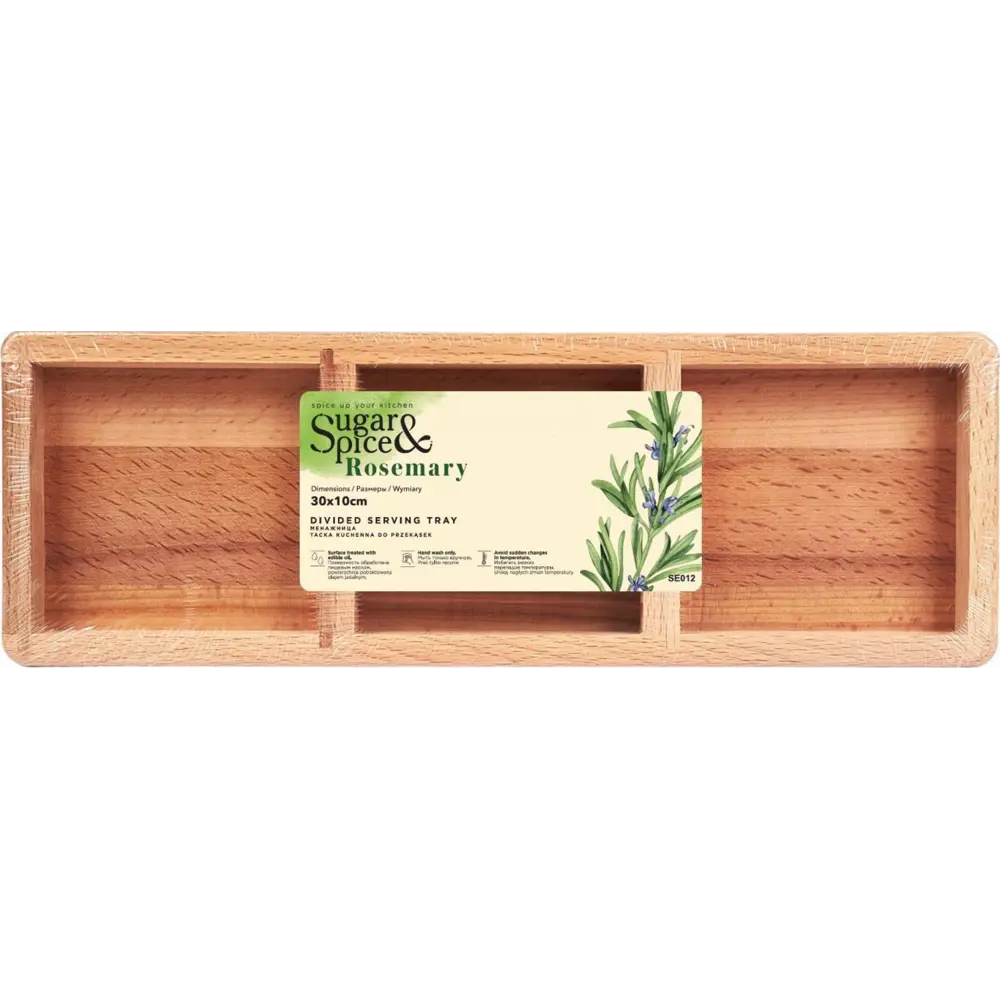 Менажница 3 секции Sugar&Spice Rosemary дерево цвет дерево Отсутствует STLM-2128711 - Вид №1