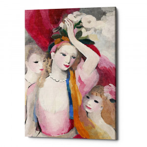 896518919_2628 Картина «Три девушки» (холст, галерейная натяжка) Object Desire