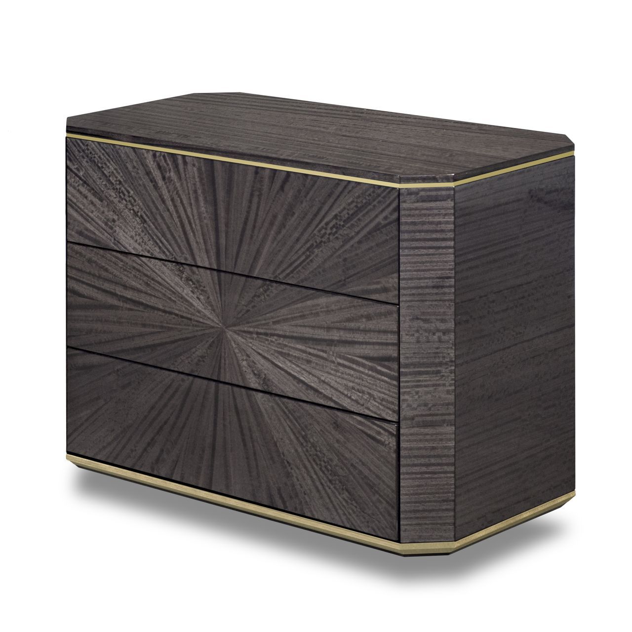 Деревянная тумбочка с ящиками Hurtado EMERALD ARCH-00095269 - Вид №6