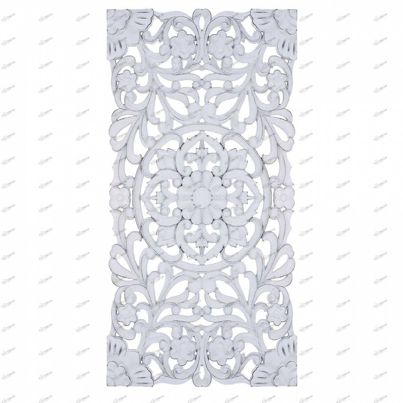 Панно декоративное с потертостями 40х80 см белое Tomas Stern TOMAS STERN  00-3872644 Белый 