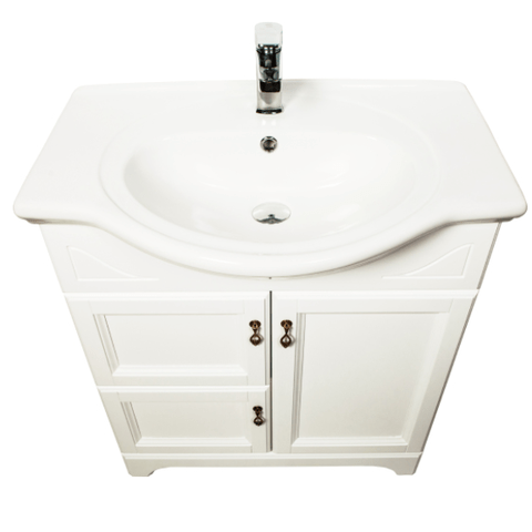 O-mebel напольная Тумба Классик 75 Белая Белый ORANGE sun-id-1517204 - Вид №3