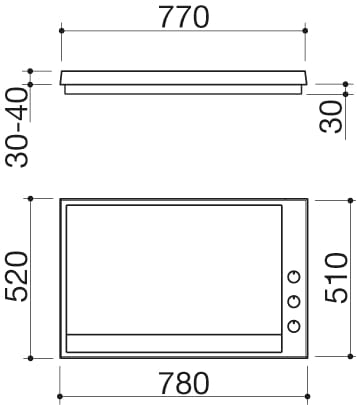 Плита из нержавеющей стали теппаньяки Barazza Thalas Outdoor ARCH-00068544 - Вид №2