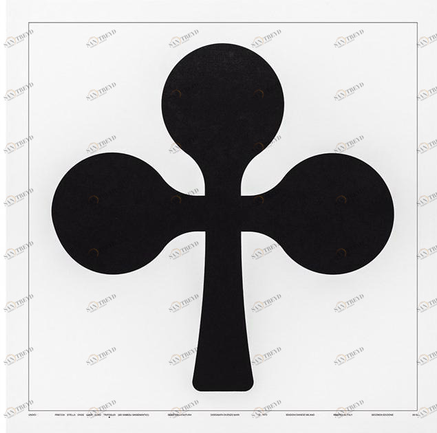 Danese Milano Трафаретная печать на бумаге Sei simboli sinsemantici Dedz11/wt 