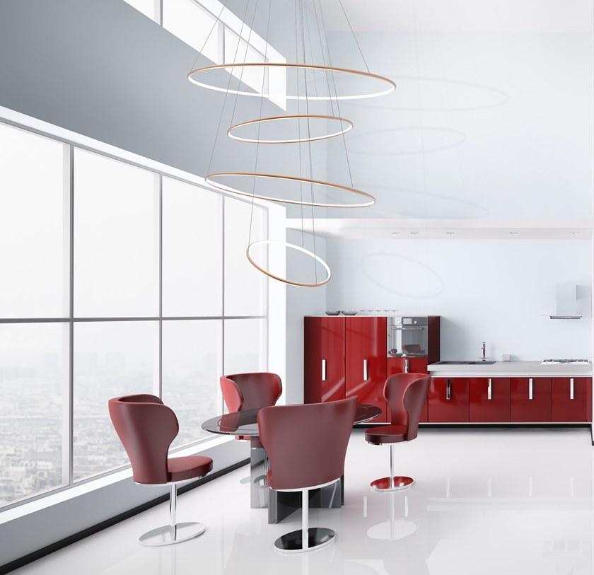Altavola Design Светодиодный подвесной светильник из алюминия Led shape La084/p  - Вид №6