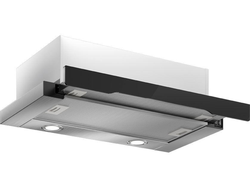 9924668 Вытяжка телескопическая ELIKOR IG6514MB серебристый/черный STDN-0112444