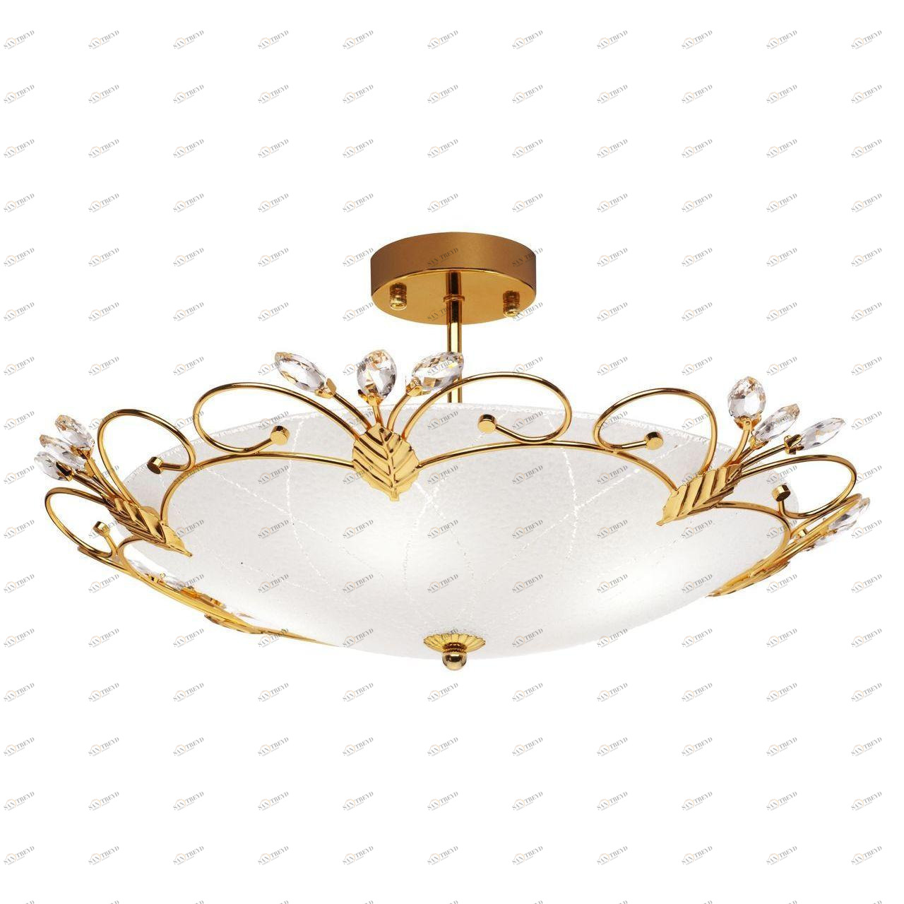 Потолочный светильник Silver Light Lotos 838.58.4 SILVER LIGHT LOTOS GOLD 202046 Белый;золото 
