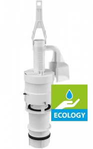 Сливной механизм ECOLOGY для скрытых систем инсталляции