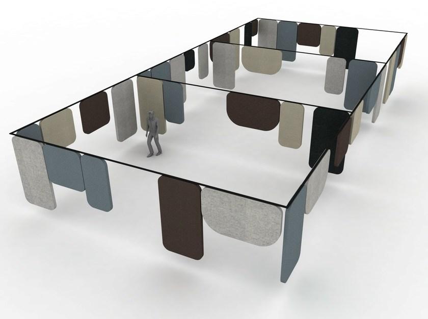 Offecct Подвесная звукопоглощающая перегородка для офиса sun-id-1500334 - Вид №2