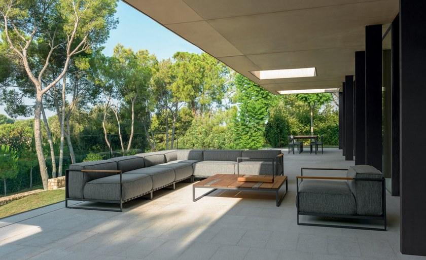 Talenti Квадратный деревянный столик для сада Casilda sun-id-1390350 - Вид №4