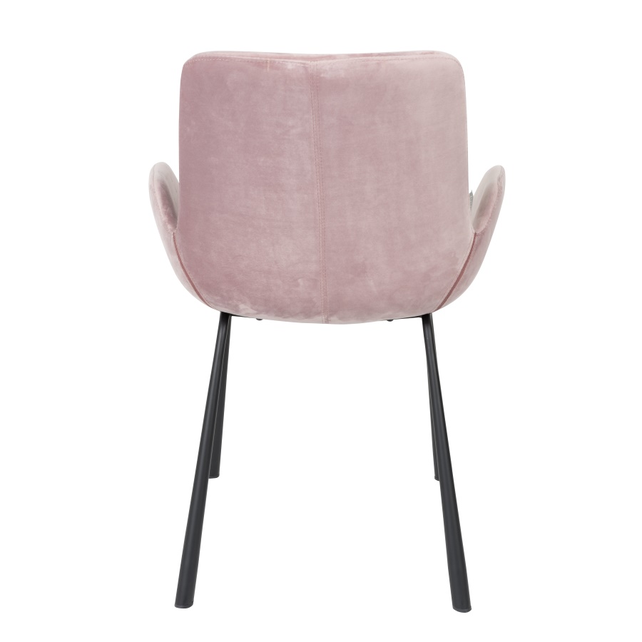 Кресло Brit розовое минимализм Zuiver 1200143 - Вид №6
