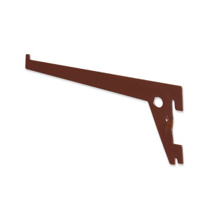 Кронштейн к стеновым стойкам , 165x6x70 мм, коричневый LJPS0542 Public Steel Россия