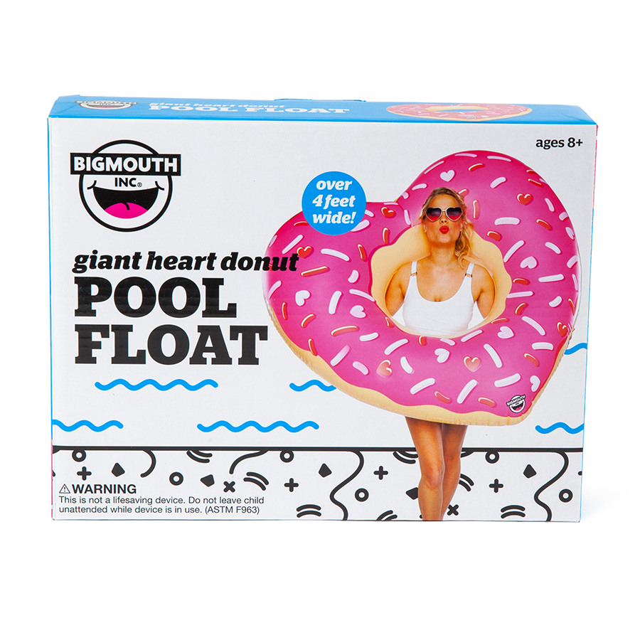 BMPF-0035 Круг надувной , heart donut BigMouth  - Вид №3