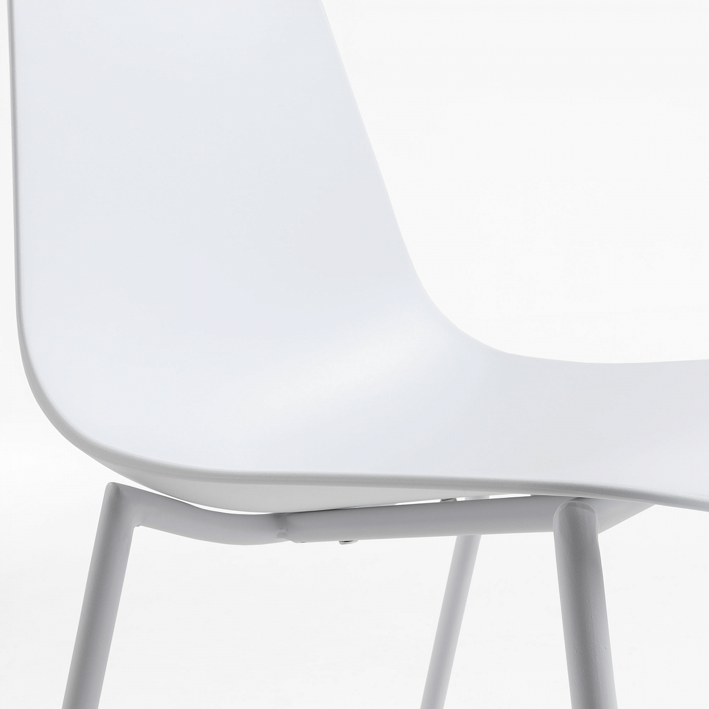 055270 Стул Wassu белый La Forma Whatts  - Вид №1