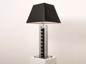 ILFARI Настольная лампа с прямым и отраженным светом из стекла Tears from moon