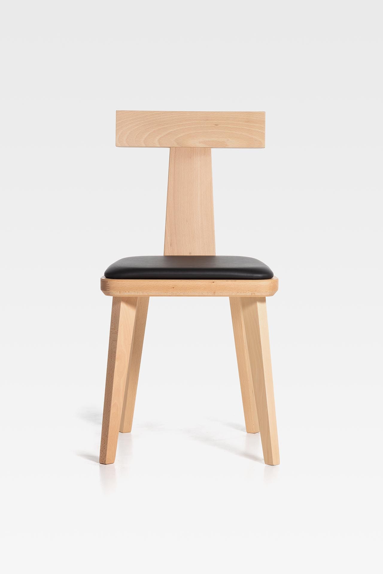 Деревянный стул с мягким сиденьем SIPA T Coffee ARCH-00042585 - Вид №16