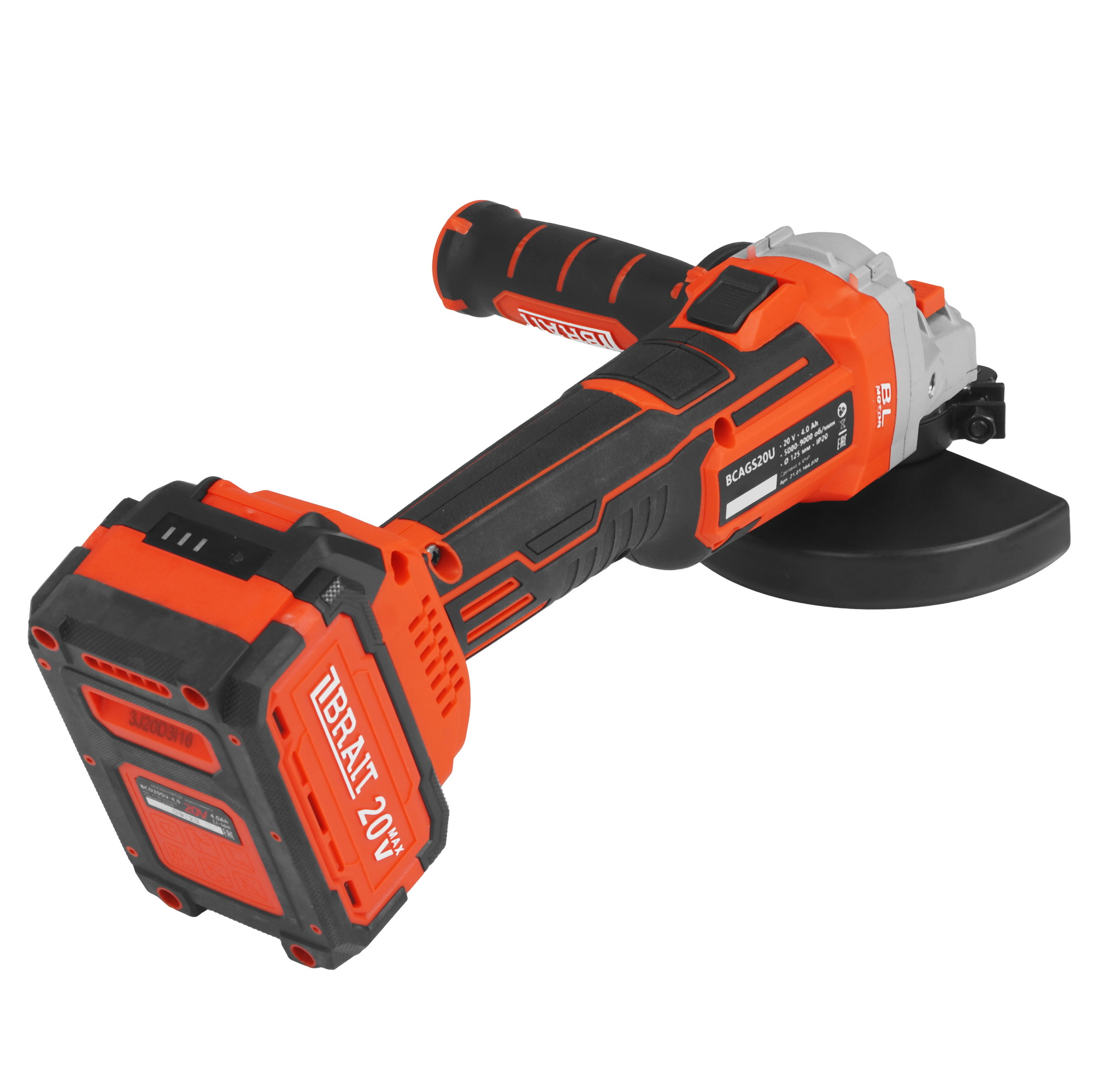 Углошлифовальная машина (УШМ) BRAIT BCAGS20U 9230764 STDN-0065742 - Вид №1