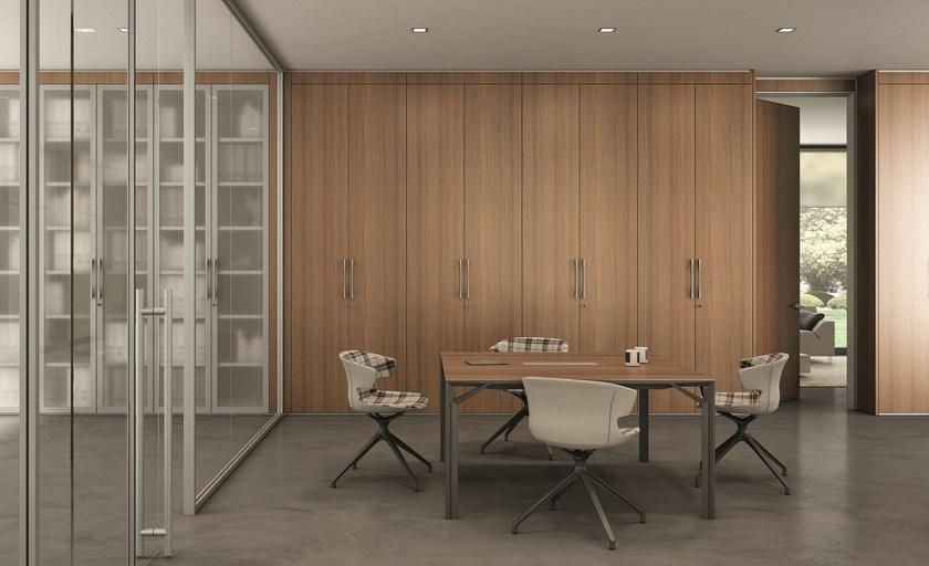 Quadrifoglio Высокий офисный шкаф с распашными дверцами Xw sun-id-1485022 - Вид №2