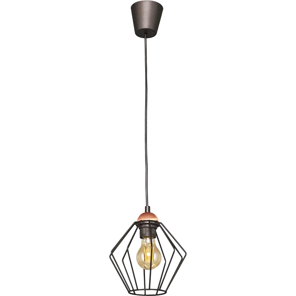 Светильник подвесной Eurosvet Galaxy 1642, 1 лампа, 5 м², цвет чёрный 82140772 STLM-2205464 TK Lighting 