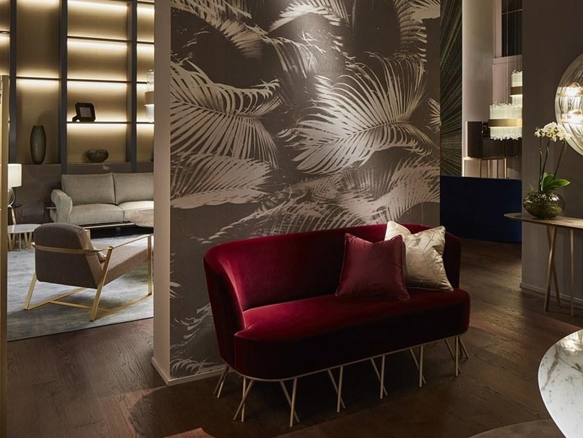 Paolo Castelli Бархатный диван Orus sun-id-1492183 - Вид №3