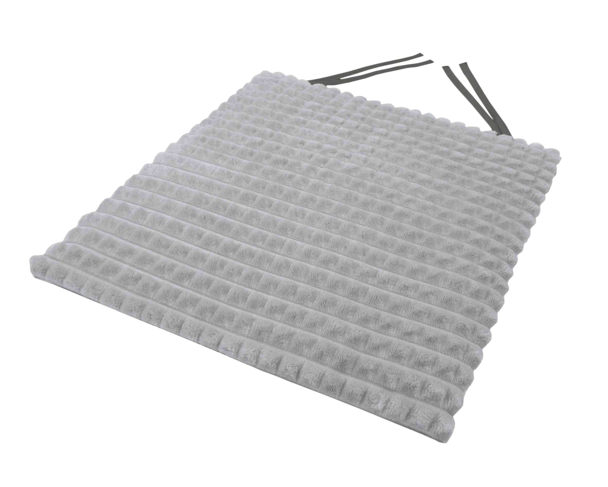 Santreyd Плюш - декоративная подушка-галета для стула 40×40 см серый 82234002 STLM-0022489 - Вид №1