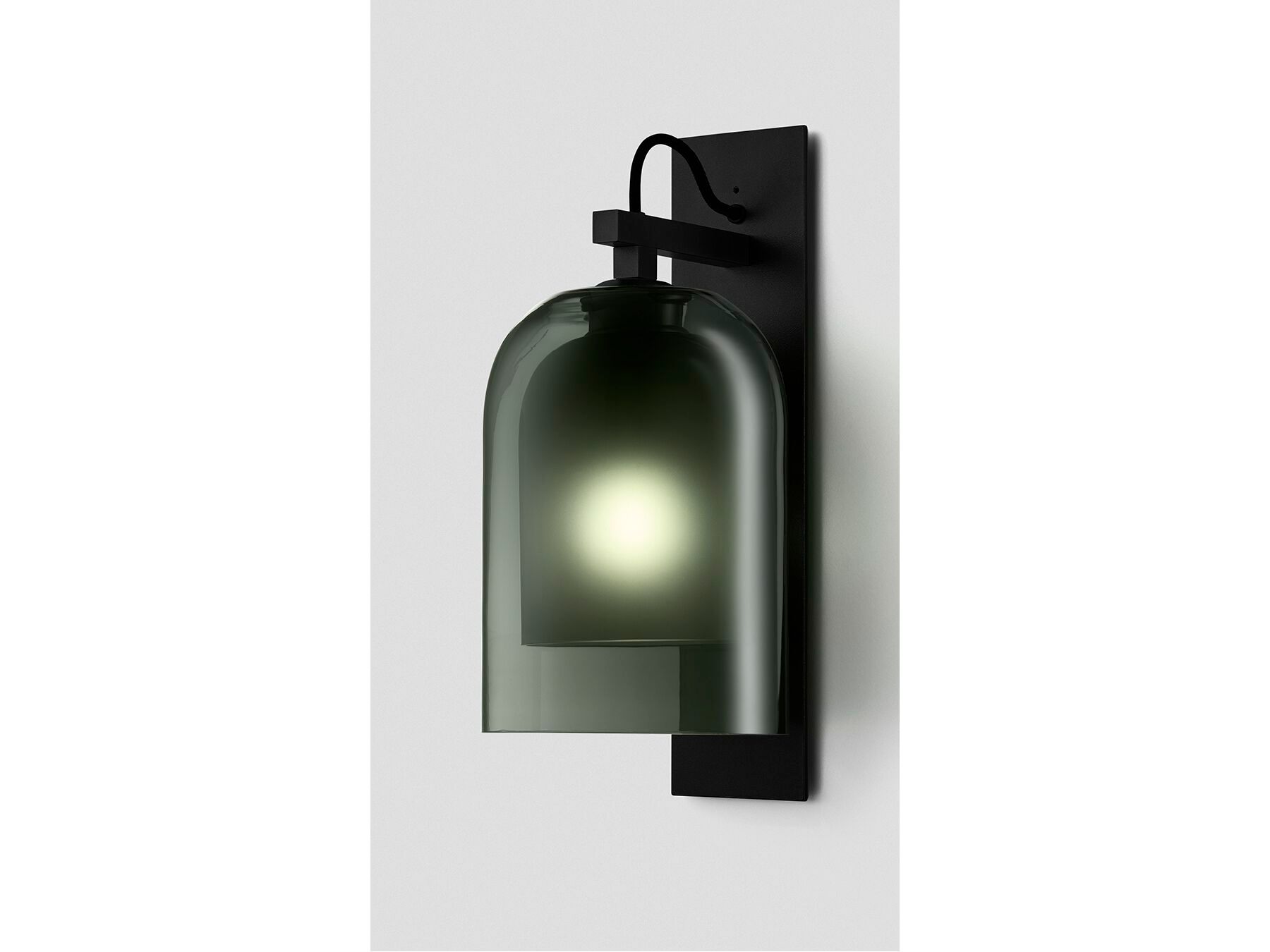 Стальной и стеклянный настенный светильник Articolo Studios Lumi ARCH-00018144