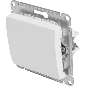 Выключатель встраиваемый Systeme Electric Glossa 1 клавиша цвет молочный 84730754 STLM-2186445