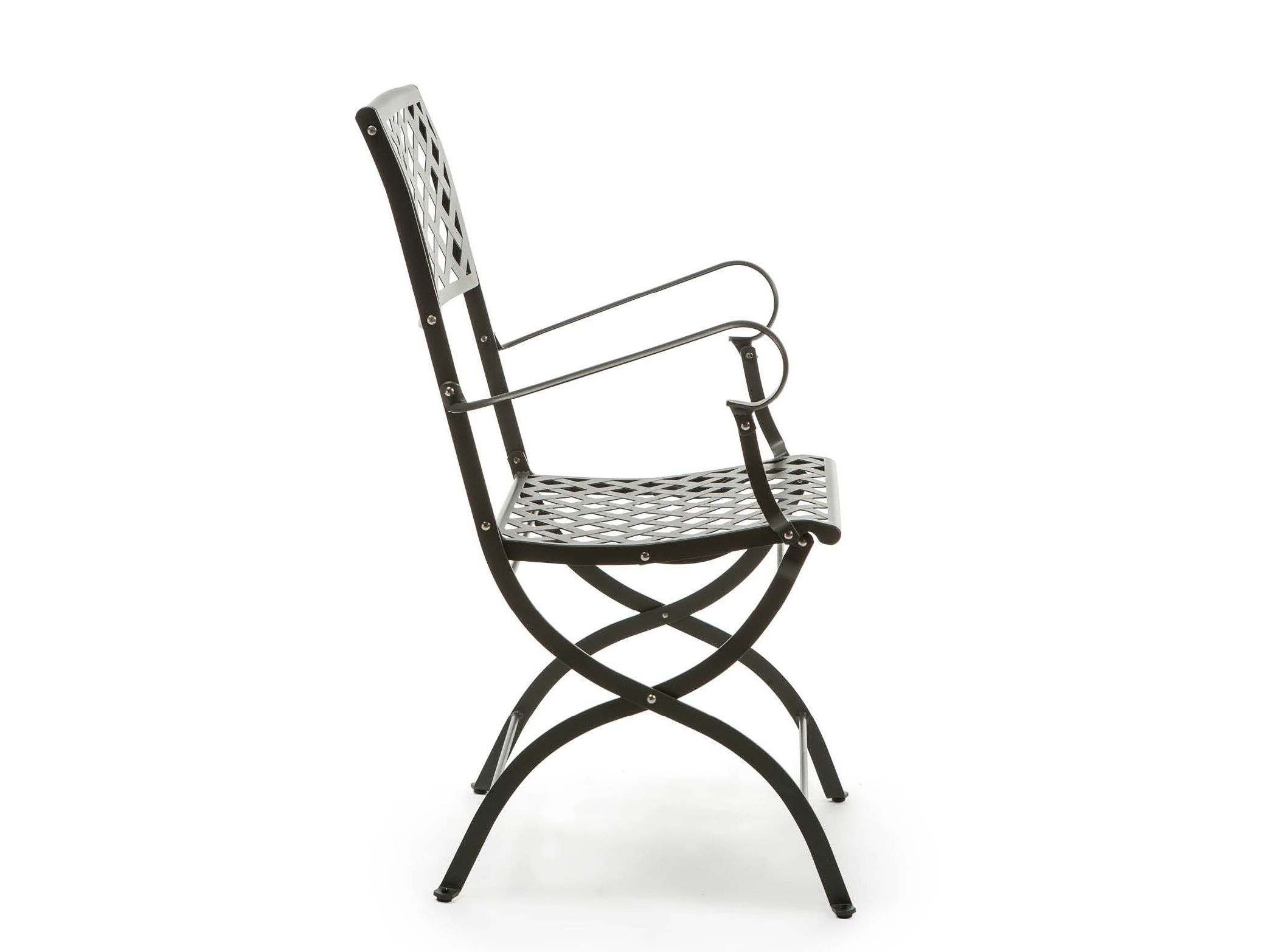 Металлический складной садовый стул Vermobil Springtime ARCH-00152711 - Вид №4