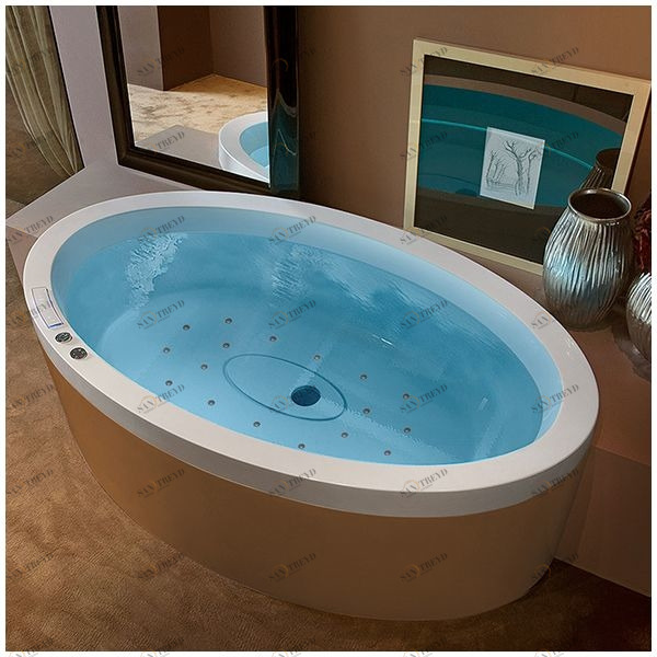 Ванна GRUPPO TREESSE Eos 190 STA-V849C белая с аэромассажем овальная STAV849C