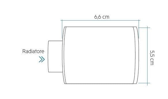 Беспроводной интеллектуальный термостатический клапан Irsap IRSAP NOW ARCH-00021217 - Вид №9