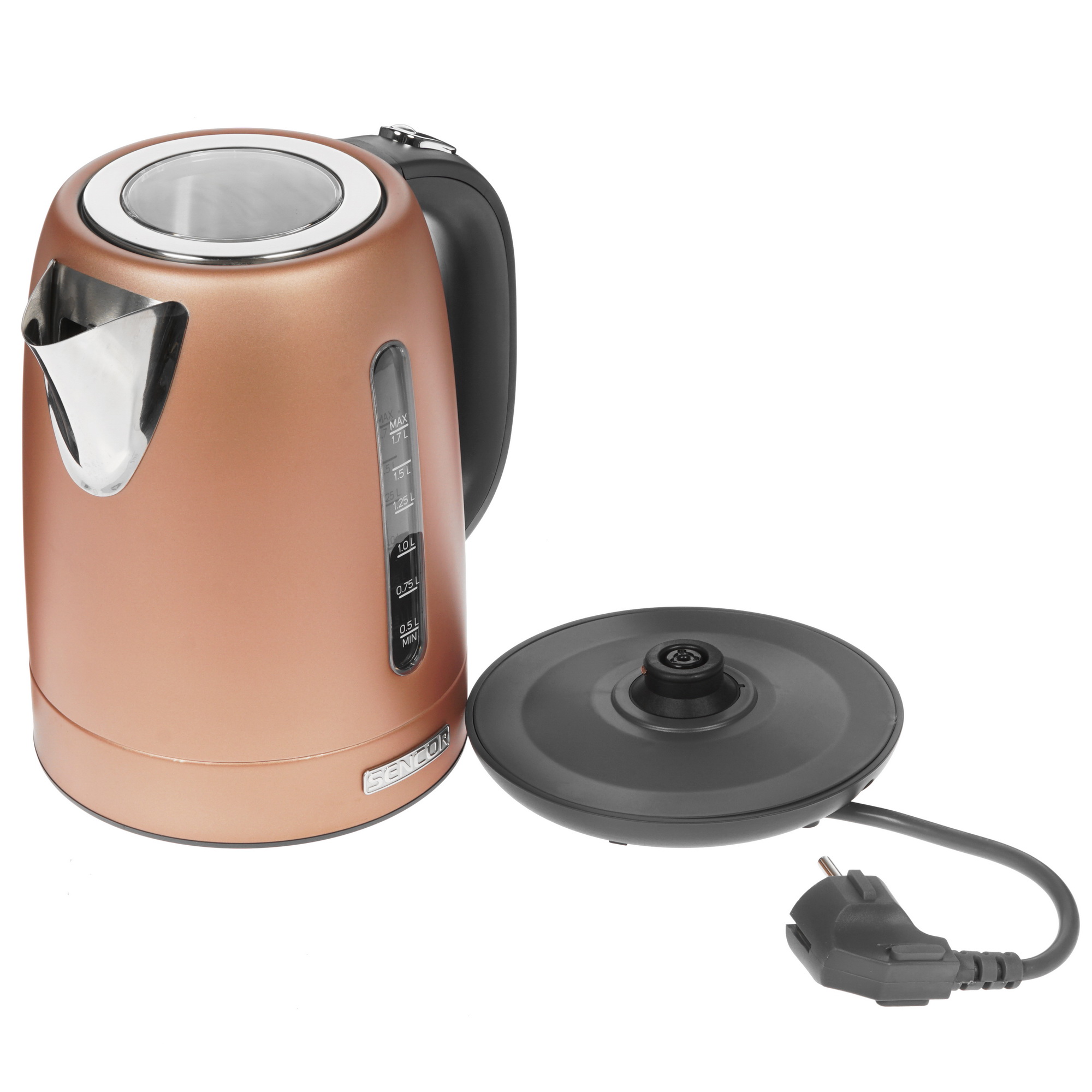 8179035 Электрочайник Sencor SWK 1776GD золотистый STDN-0072675 - Вид №3