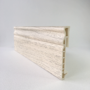 Напольный плинтус  Дуб бриг серый 100мм