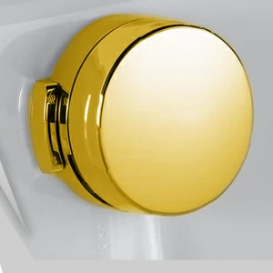 Слив перелив с наполнением Gruppo Treesse Coe-G золотой