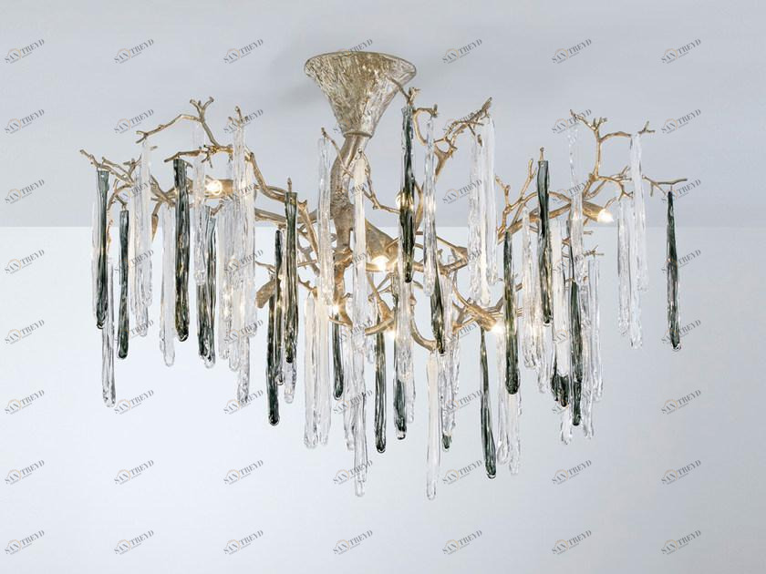 Serip Подвесной светильник из бронзы ручной работы Glamour Ct3232/12