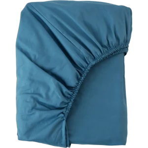 Простыня евро Mona Liza Premium, 200x220 см, сатин, цвет сине-голубой 82493878 STLM-2111830