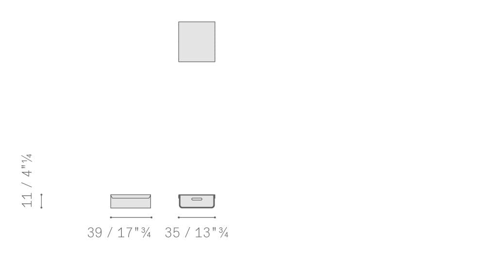 Кожаный шкаф коробки Poltrona Frau коллекция-мебель и аксессуары ARCH-00117090 - Вид №6