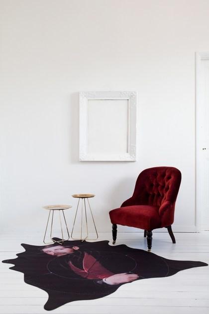 Mineheart Ковер из ткани с рисунком  Acc/067  - Вид №1