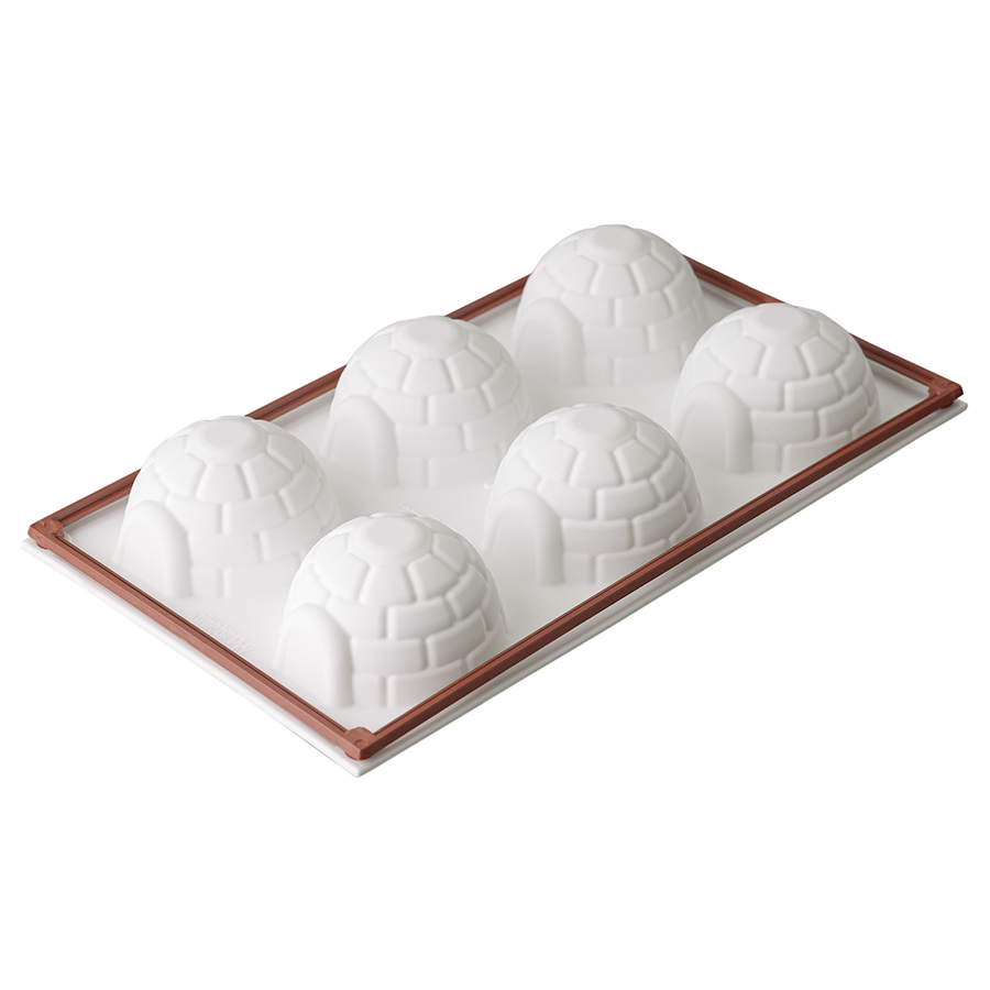 26.201.87.0063 Форма для приготовления пирожных igloo силиконовая Silikomart  - Вид №1