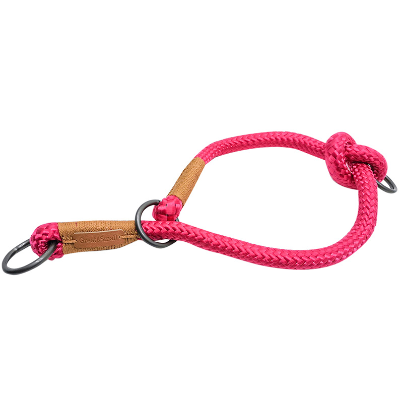 ПР0050145 Ошейник для собак Rope 11х500мм розовый Great&Small 