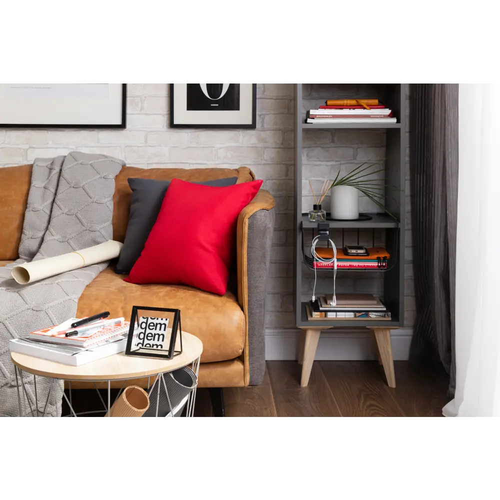 Вставка сетчатая для полки Spaceo KUB Paris 32x17.4x30.8 cм металл цвет черный 82006882 STLM-2067757 - Вид №7